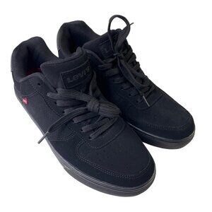 Levis Comfort Shoe Sneakers Black Men Shoes Carson Black Sole Size 9 u